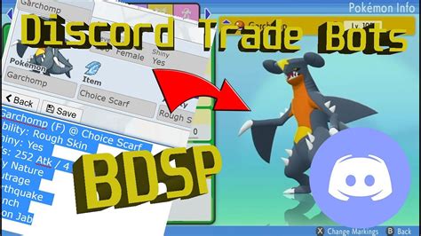 Only server owners can update the invites on Discadia. . Pokemon bdsp bot trade discord